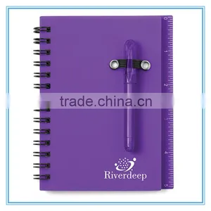 pp Cover Notebook With Pen Attached thumbnail-3