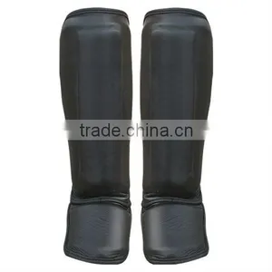 Professional Artificial Leather Shin Guards JEI-3557 N thumbnail-1