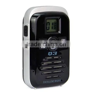 Mini Small Size Portable Radio Luiton Q3 UHF Band Walkie Talkie thumbnail-3