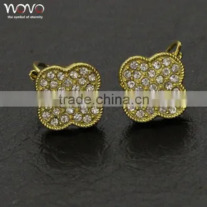 Latest Brass Gold Plated Earrings for Girls thumbnail-2