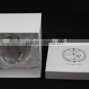 Factory Directly Sale Beautiful Couple Crystal Swans thumbnail-5