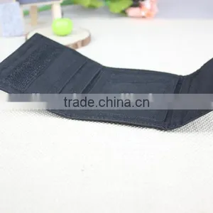 Advertising Sublimation Black Custom Logo Wallet for Kids thumbnail-3