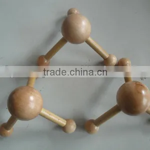 Beetle Shape Handy Wooden Massager thumbnail-1