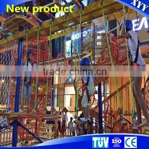 Children Indoor Rope Course Adventure Equipment thumbnail-1