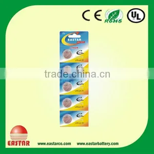 2016 High Quality Li-MnO2 Button Cell CR2025 L750 Button Cell Battery thumbnail-5