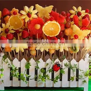 Hot Selling Round Bamboo Skewers/sticks for Bbq thumbnail-1