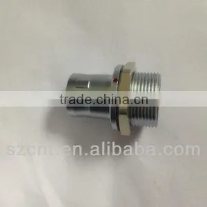 Male Plug Panel Mount Connector From Front Fastened thumbnail-1