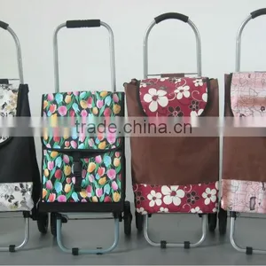 High Quality Folding Shopping Cart With Fabric Bag thumbnail-3