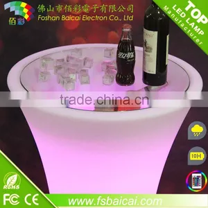 CE&ROHS Approved Illuminated Bar Furniture/led Table/led Light Bar Table thumbnail-3