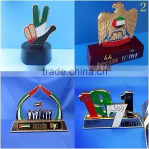 Hot Selling Custom Dubai Souvenir Metal Plate Wholesale thumbnail-3