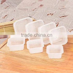 BAKEST New PP Material Milky White Square Shape Mooncake Tray thumbnail-2