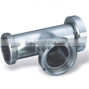 Sanitary Threaded Tee thumbnail-1