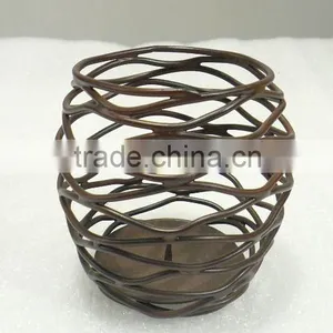 Iron Candle Stand Iron Hurricanes, Iron Pillar Holders, Iron T-Light Holders, Iron Votives Candle Stand thumbnail-1