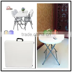 Colorful 80cm Round Plastic Banquet Table thumbnail-3