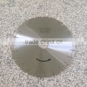 Diamond Saw Blade 14 Inch (350 Mm) Silent Core High Quality Diamond Disc Segment Height 15 mm for Hard Granite Cutting thumbnail-1