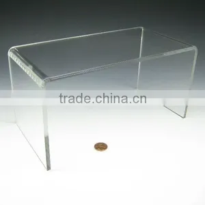 2016 White Acrylic Riser Display Fixtures, Plexiglass Display Riser thumbnail-3