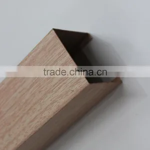 Super Evenness Wood Grain Suspended Ceiling Panel U Aluminum Screen Ceiling Tiles thumbnail-4