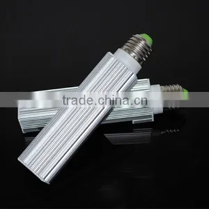 Aluminum Casting 15W Horizontal Plug Light E27 LED Lamp AC 85V 110V 220V 265V Ultra Bright SMD 5050 60LEDs LED Corn Bulb thumbnail-3