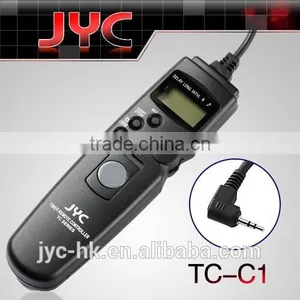 Camera Wired Timer Remote Control for Canon/Pentax/Samsung/Contax/Hasselblad,JYC TC-C1 thumbnail-1