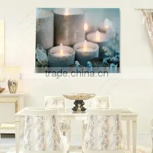 LED Canvas Painting Wall Art, Lighted up Candle Painting,Christmas Wall Decor LED Canvas Painting thumbnail-2