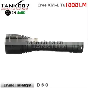 TANK007 200 Meters Diving Flashlights Dive Torch Power Sea Torch Light thumbnail-2