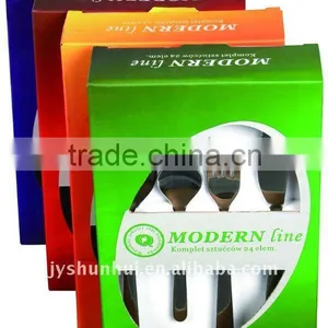 24pcs Cutlery Set With Color Box thumbnail-1