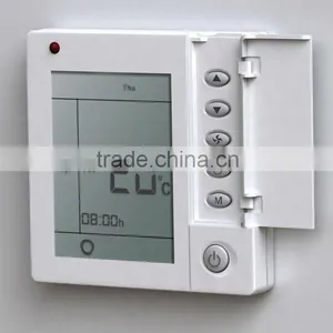 Abs Plastic Enclosure for Thermostat, Plastic Electrical Enclosure OEM, Front and Bottom Enclosure for Electronics thumbnail-1