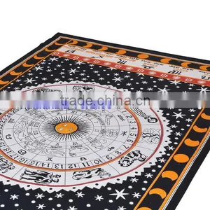 Colourful Printed Mandela Tapestry Wall Decor Throw Table Cover 100% Cotton Bedspread Indian Jaipur Manufacturer & Wholesaler thumbnail-3