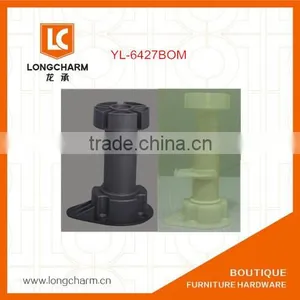From Longcharm Factory 90-130mm Oval Rubber Feet for Chair Plastic Adjustable Furniture Feet Plastic Sofa Feet Plinth Leg thumbnail-1