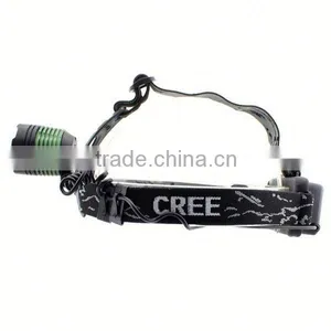 T811 New XML T6 10w LED Head Lights Lamp Camping&hiking 10w t6 Led Zoom Headlamp thumbnail-3