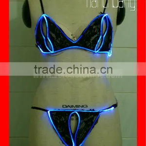 Luminous Bra For Belly Dance thumbnail-2