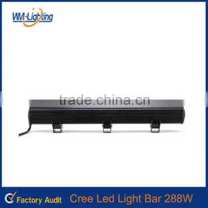 Super Bright Waterproof 45 Inch 288w 4x4 Offroad 12 Volt Led Light Bar thumbnail-5
