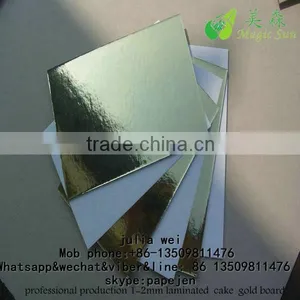 1.5mm Golden Decorative Cake Boards/2mm Golden Cakeboards thumbnail-2