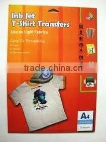 A4 Light Heat Transfer Paper for T-shirt Transfer Printing thumbnail-1
