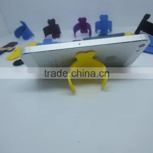 Durable 3M Sticker One Touch Silicone Mobile Stand thumbnail-1
