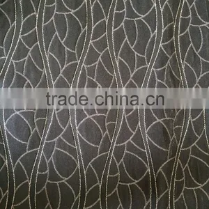 NEW ARRIVAL Grain Design 100% Polyester Emboidery Like Jacquard Window Curtain Fabric thumbnail-1