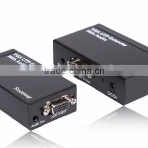 VGA Extender Video Audio CAT5 VGA to UTP Extender thumbnail-1