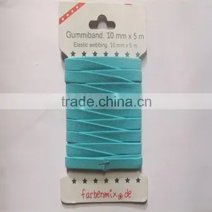 Hot Sale 1CM Custom Braided Elastic Polyester thumbnail-1
