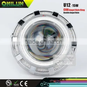 Wholesale U12 12-80V 15W LED Scooter Driving With Devil Eye thumbnail-1