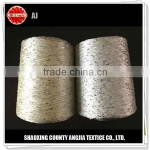 Polyester Sequin Yarn for Sweater and Scarf Knitting YarnPolyester Sequin Yarn for Sweater and Scarf Knitting Yarn thumbnail-1