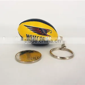 Rugby Keychain/ Soft PVC Rugby Keychain From China thumbnail-2
