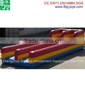 2016 New Design Hot Game 2 Lanes Bungee Run Inflatable Game for Sale thumbnail-2