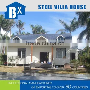 Colorful Prefab Steel Villas thumbnail-1