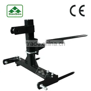 Tractor Attachment 3 Point Bale Spear thumbnail-1