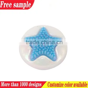 Star Design Latetst Plastic Shoe Decoration thumbnail-1