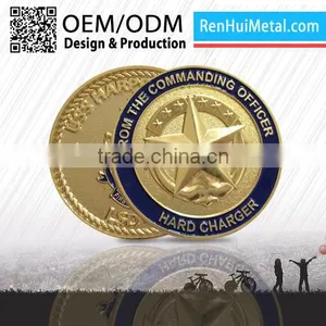 2016 Best Hotsell Cheap Custom Plating 18k Gold Coins thumbnail-6