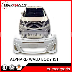 Car W Style Alphard Body Kits Fit Fot Alphard Car FRP Material thumbnail-1