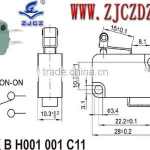 Micro Power Switch for Household Appliances,Snap Action Switch for Oven thumbnail-5