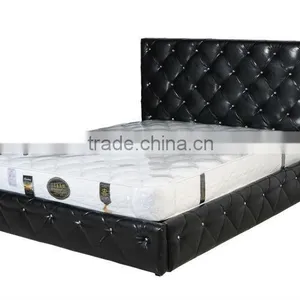 Princess Luxury Genuine Leather Soft Bed thumbnail-1