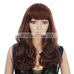 High Quality Density Dreadlock Mono Rose Wig Synthetic js and Company Hair Dye Wig thumbnail-2